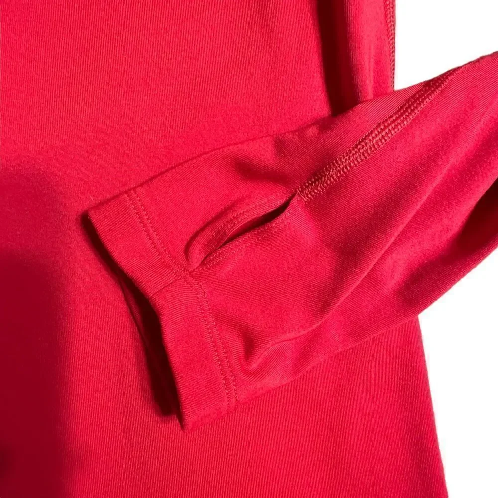 Nike deep pink Therma fit turtle neck